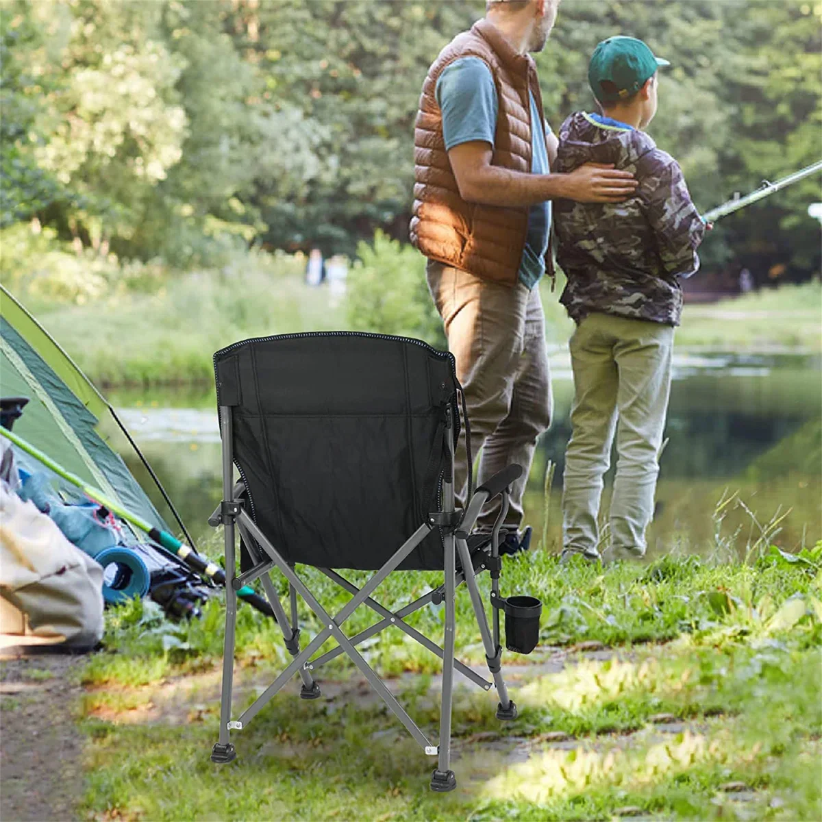 Folding Camping Chair Outdoor Chair - Image 3