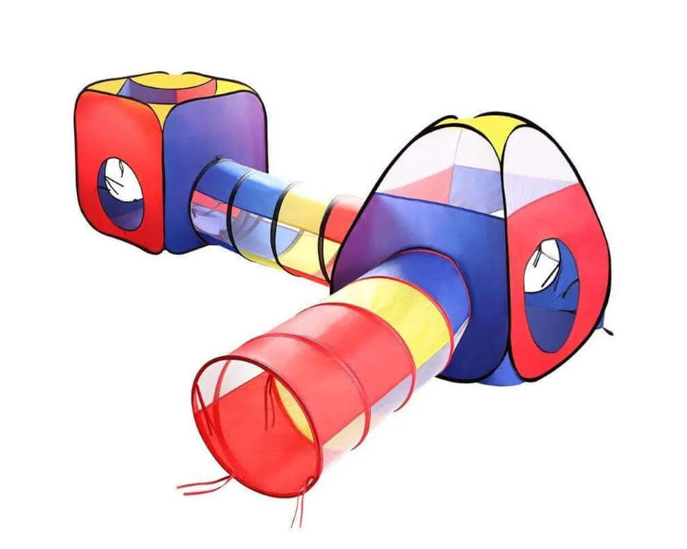 Folding Kids Tent Tipi Crawling Tunnel Babies Play Tent - Image 6