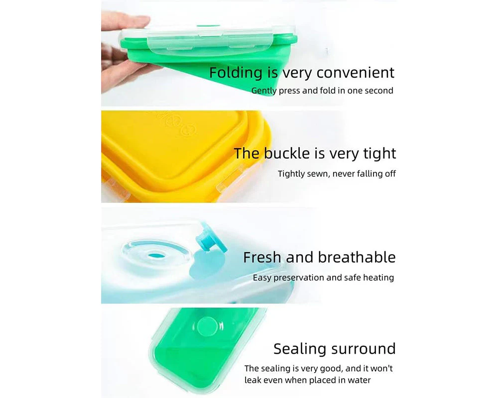 Food Storage Container 4pcs - Image 5