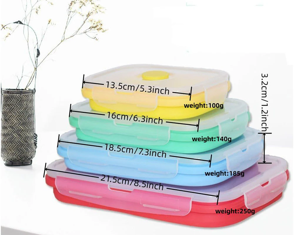 Food Storage Container 4pcs - Image 9