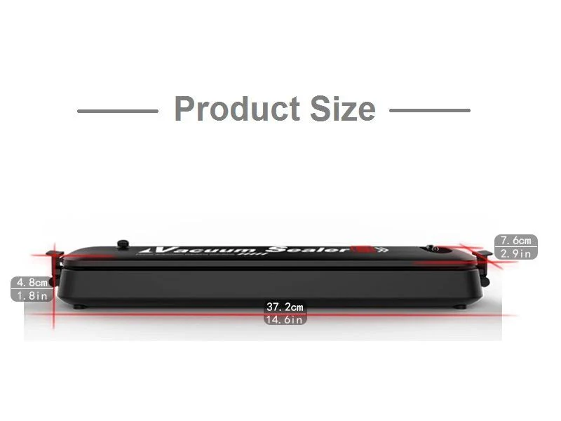 Food Vacuum Sealer Meat Packing Machine Sealing Automatic Saver Packer + 5 BAGS - Image 5