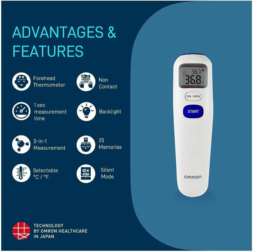 Forehead Thermometer Omron - Image 3