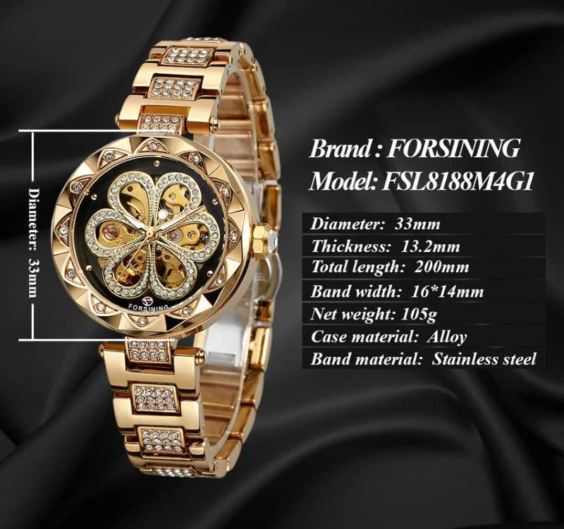 FORSINING Womens Watch - Image 8