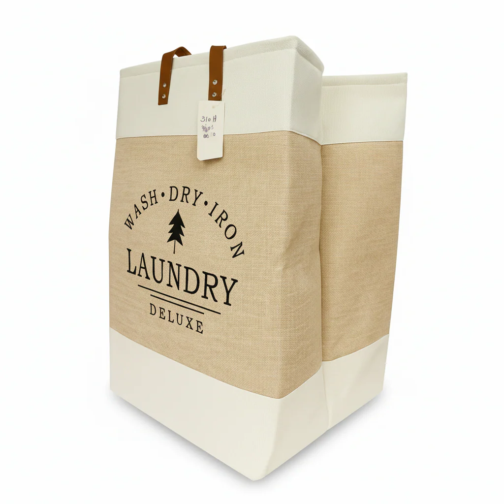 Frankly Cotton Lined Laundry Basket 57x36x 29cm wide