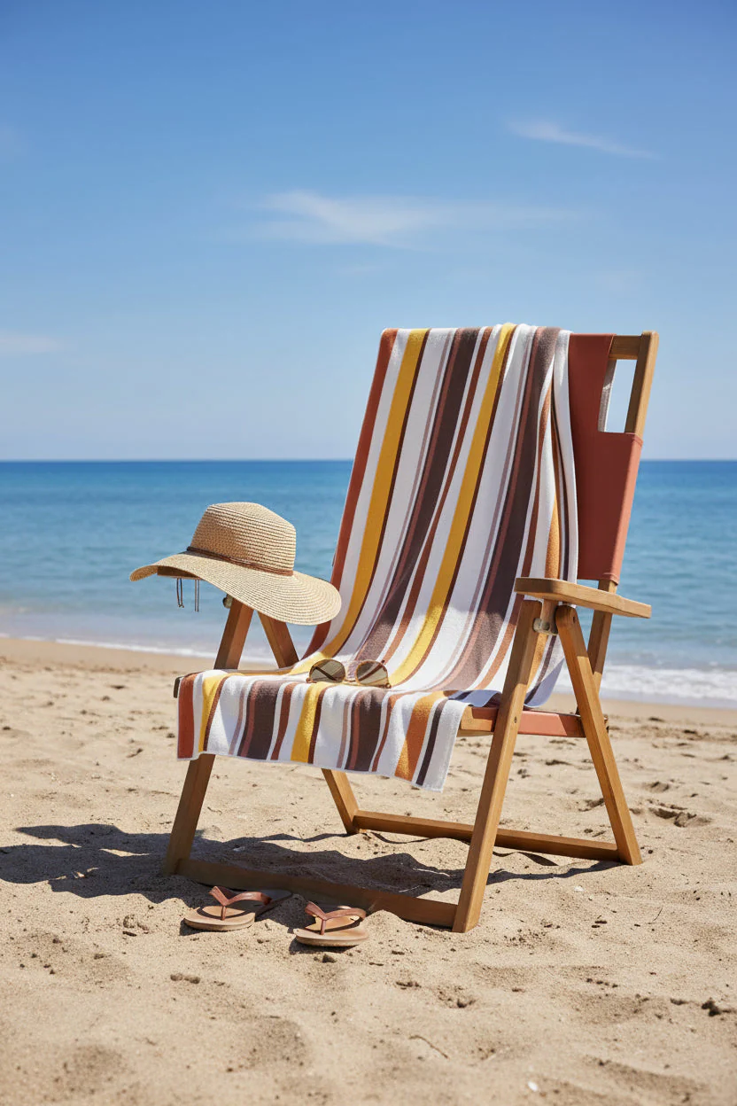 Frankly Cotton Quick Dry Sandless Beach Towels 6 Colour Options 100x180cm - Image 3