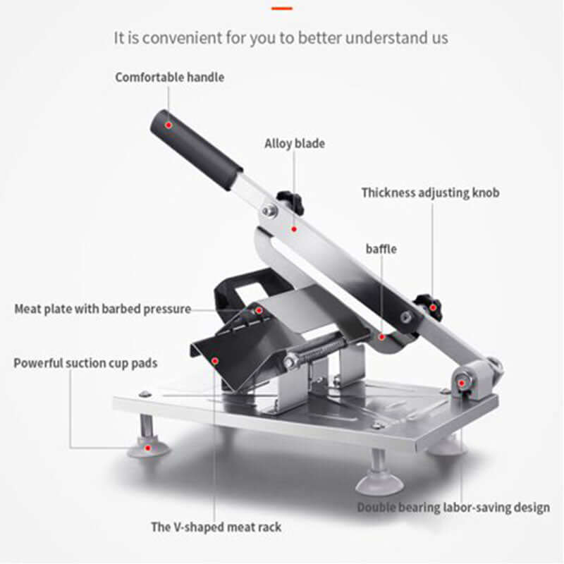 Frozen Meat Slicer Stainless Meat Cutter - Image 9