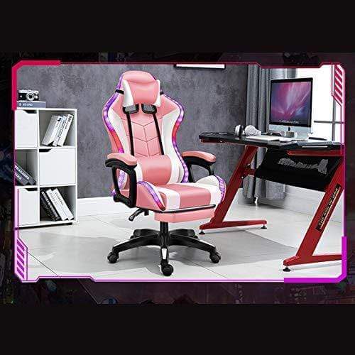 Gaming Chair with Footrest – RGB Gaming Chair with Speakers & Lights - Image 2