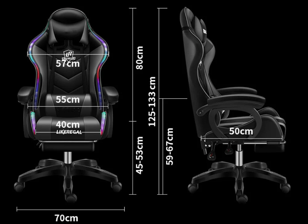 Gaming Chair With Gaming Desk Table - Image 4