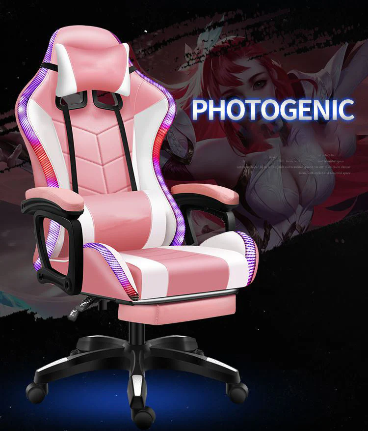 Gaming Chair with Desk – RGB Gaming Chair Combo with Gaming Desk Table - Image 6