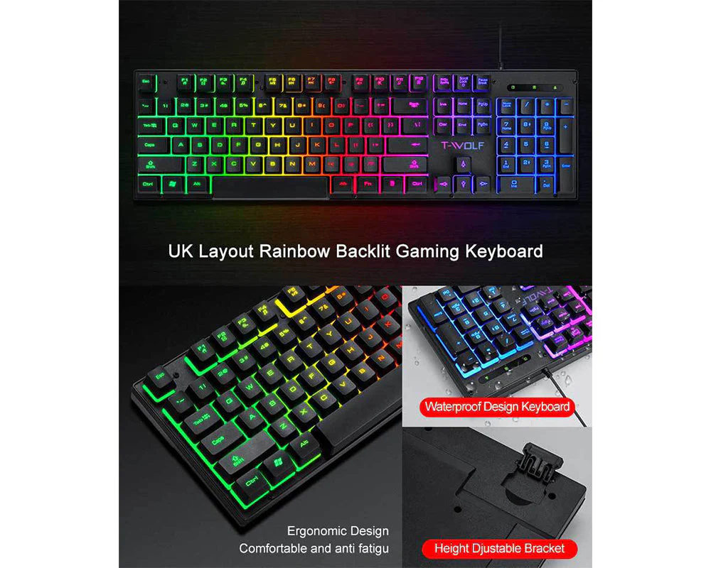 Gaming Keyboard and Mouse Combo - Image 9