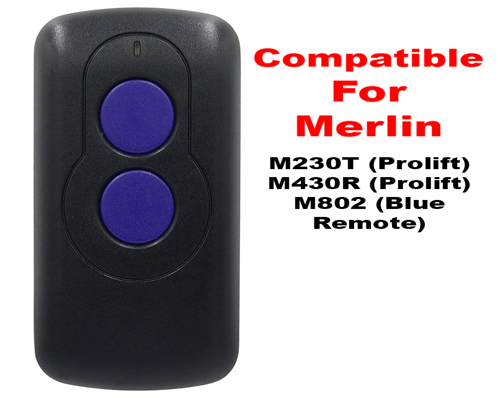 Garage Door Remote Control Merlin M802 Garage Door Remote Control Switch Compatible - Image 3