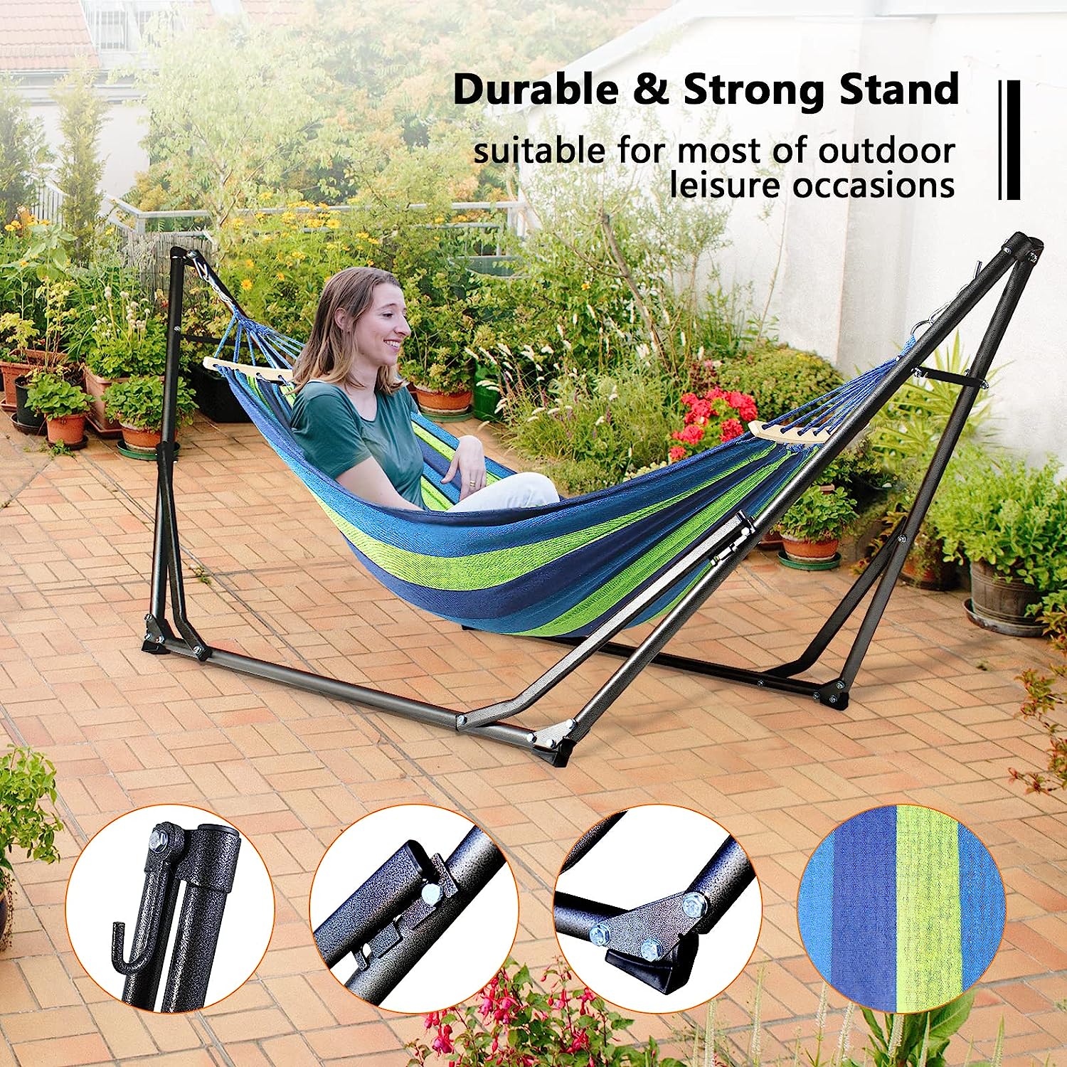 Garden Hammock Chair Swing - Image 9