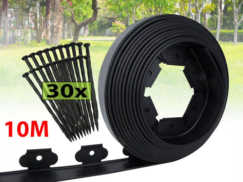 Garden Lawn Edging Landscape Edging 10Mx6PCS - Image 3