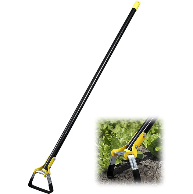Garden Tool - Scuffle Garden Hula Hoes for Weeding Gardening Long Handle Heavy - Image 5