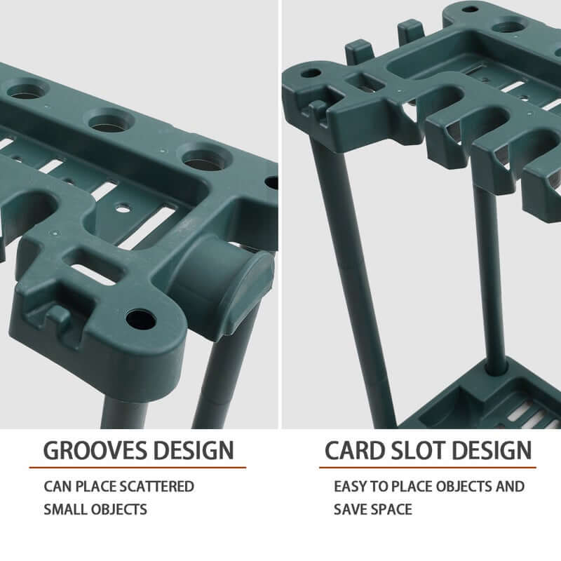 Garden Tools Rack Shovel Standing Storage Rack - Image 7