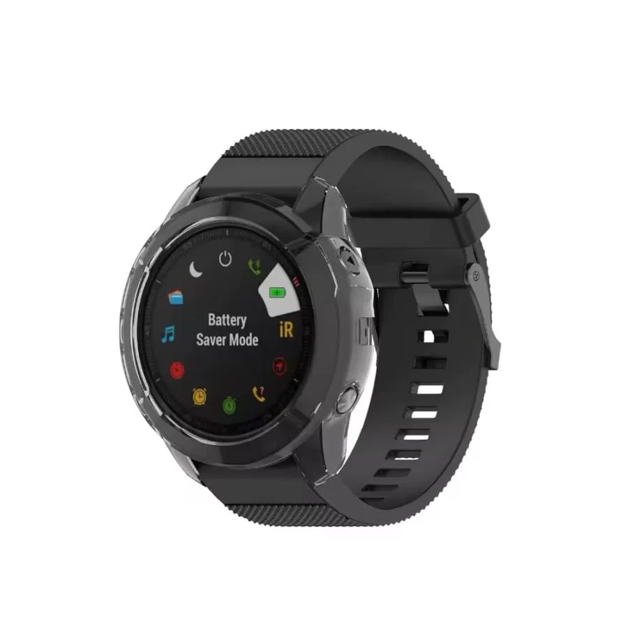 Protective Case for Garmin fenix 6S/6S Pro Series (Black) - Image 2