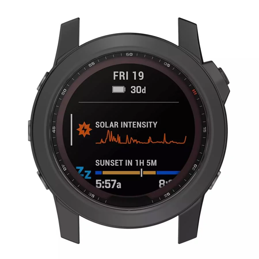Garmin fenix 7S/7S Pro Series Protective Case for (Black) - Image 6