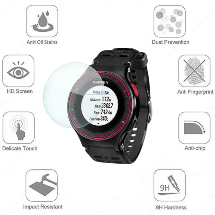 Screen Protectors for Garmin Forerunner 220 (Pack of 2) - Image 2