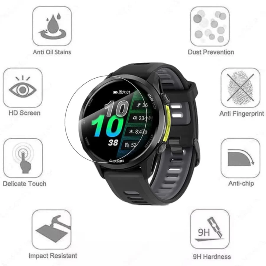 Screen Protector for Garmin Forerunner 970 (Clear) - Image 2