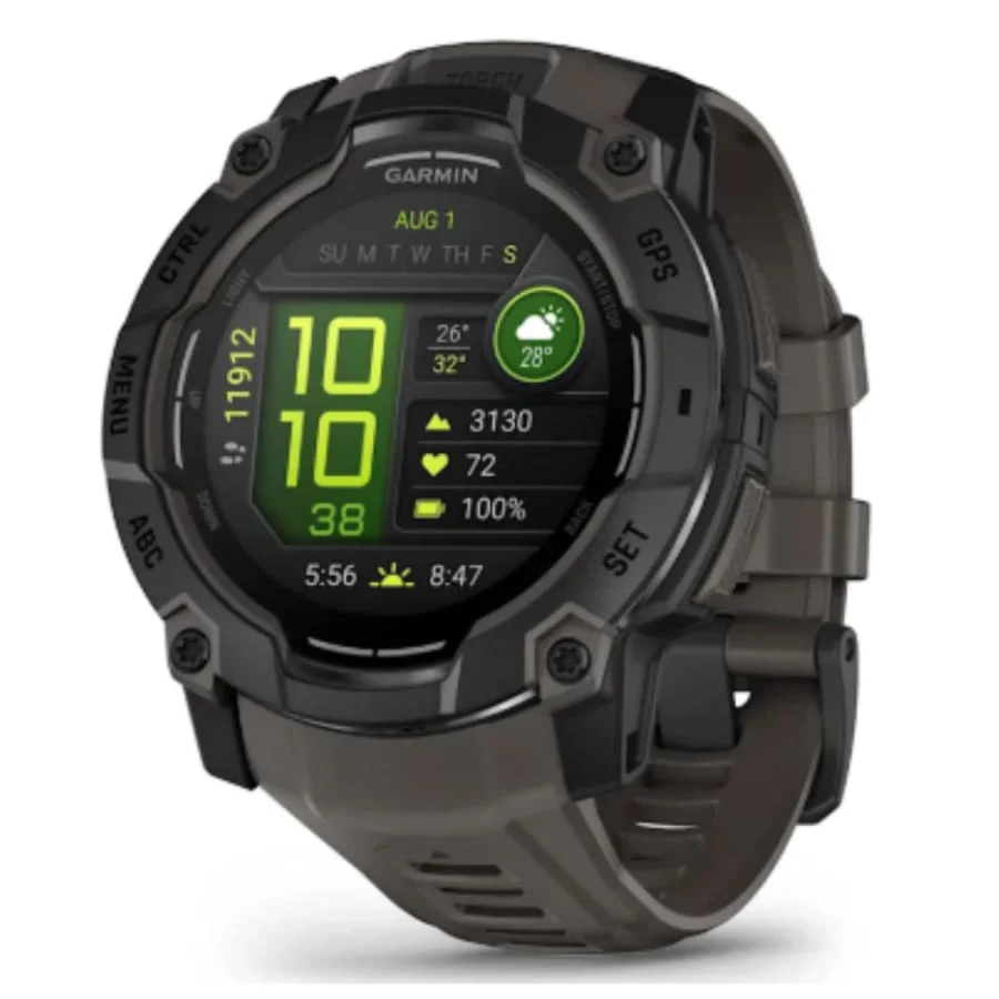 Hydrogel Screen Protectors for Garmin Instinct 3 (50mm) (Pack of 6)