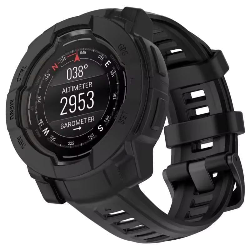 Protective Case for Garmin Instinct E (40mm) (Black) - Image 2