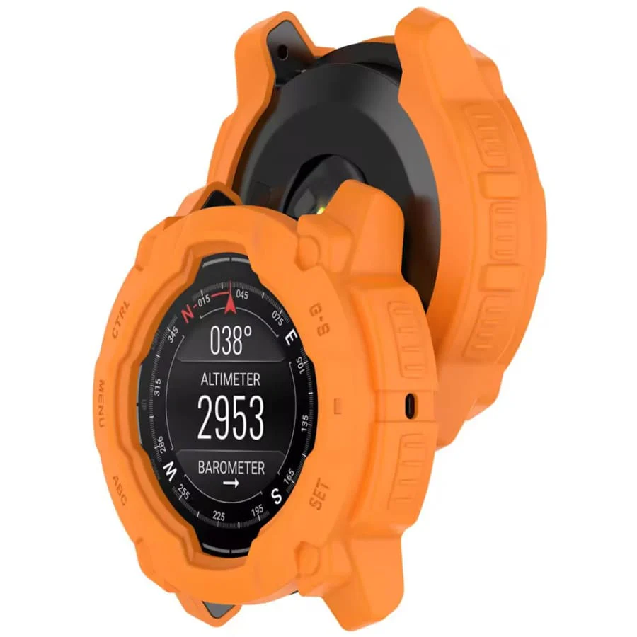 Protective Case for Garmin Instinct E (40mm) (Orange) - Image 2