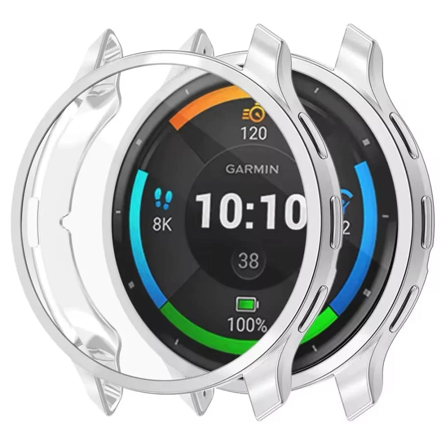 Protective Case for Garmin Venu 3S (Silver)
