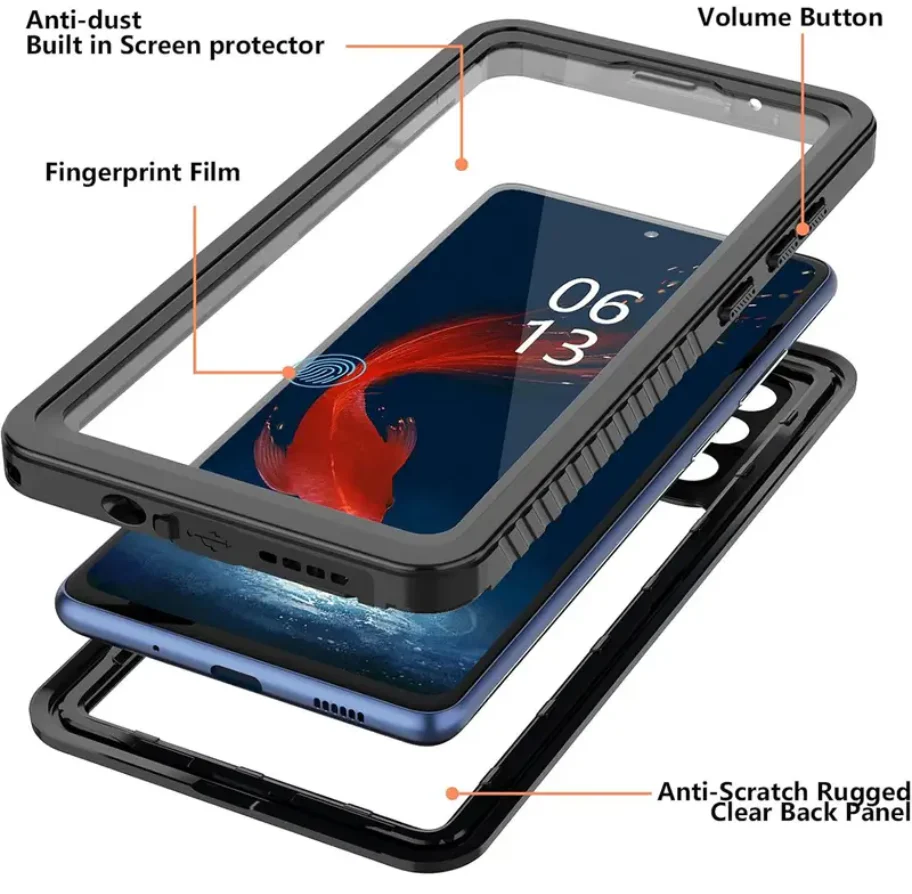 Genuine RedPepper Samsung Galaxy S25 FE Waterproof Case | Shockproof Full Cover - Image 2