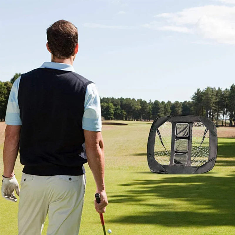 Golf Chipping Net 61×61cm – Foldable Indoor & Outdoor Golf Practice Target - Image 5