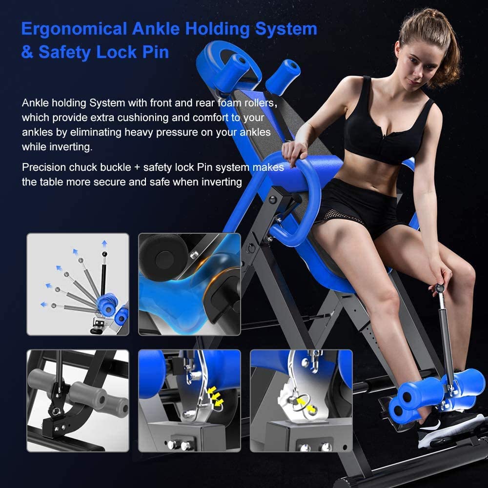 Gravity Inversion Table Heavy Duty Inversion Table - Image 5
