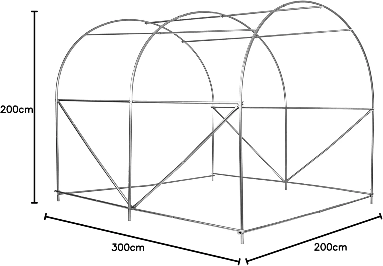 Greenhouse 3x2x2m - Image 10