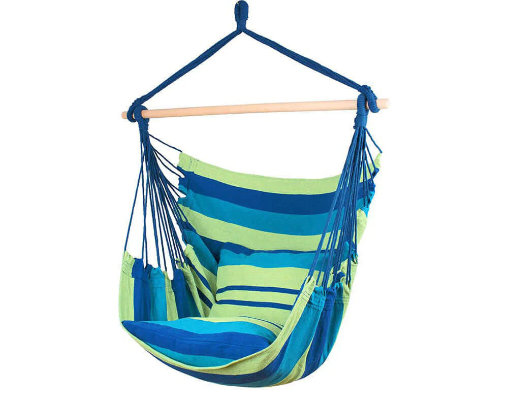 Hammock Chair Hanging Rope Hammock Swing Chair - Image 2