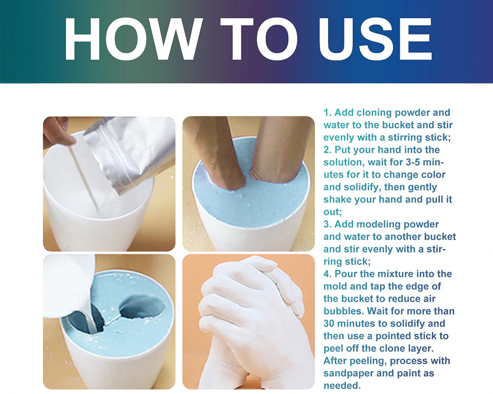 Hand Casting Molding Kit Full Kit - Image 4
