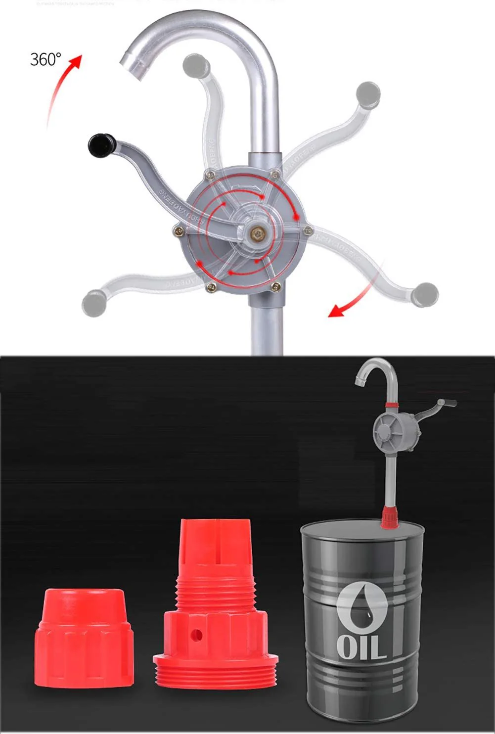 Hand Rotary Pump transfer Pump - Image 8