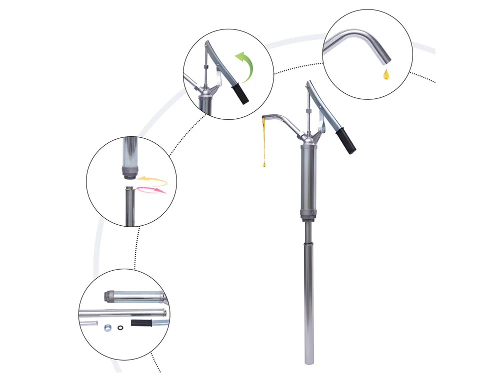 Hand Rotary Pump transfer Pump - Image 14