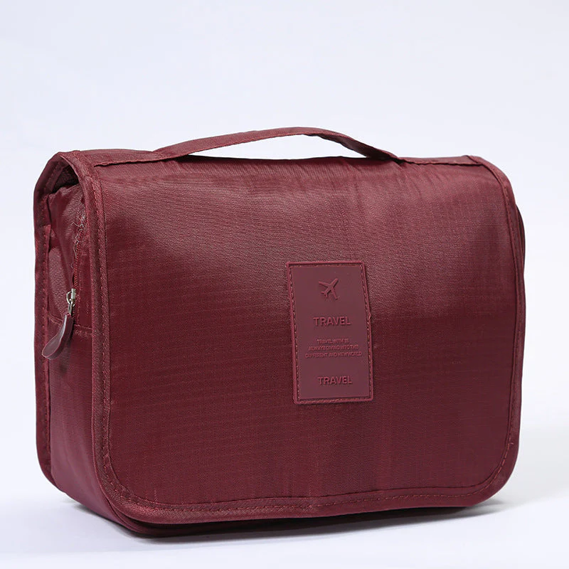 Hanging Toiletry Bag Travel Cosmetic Kit Large Essentials Organizer Waterproof - Image 3