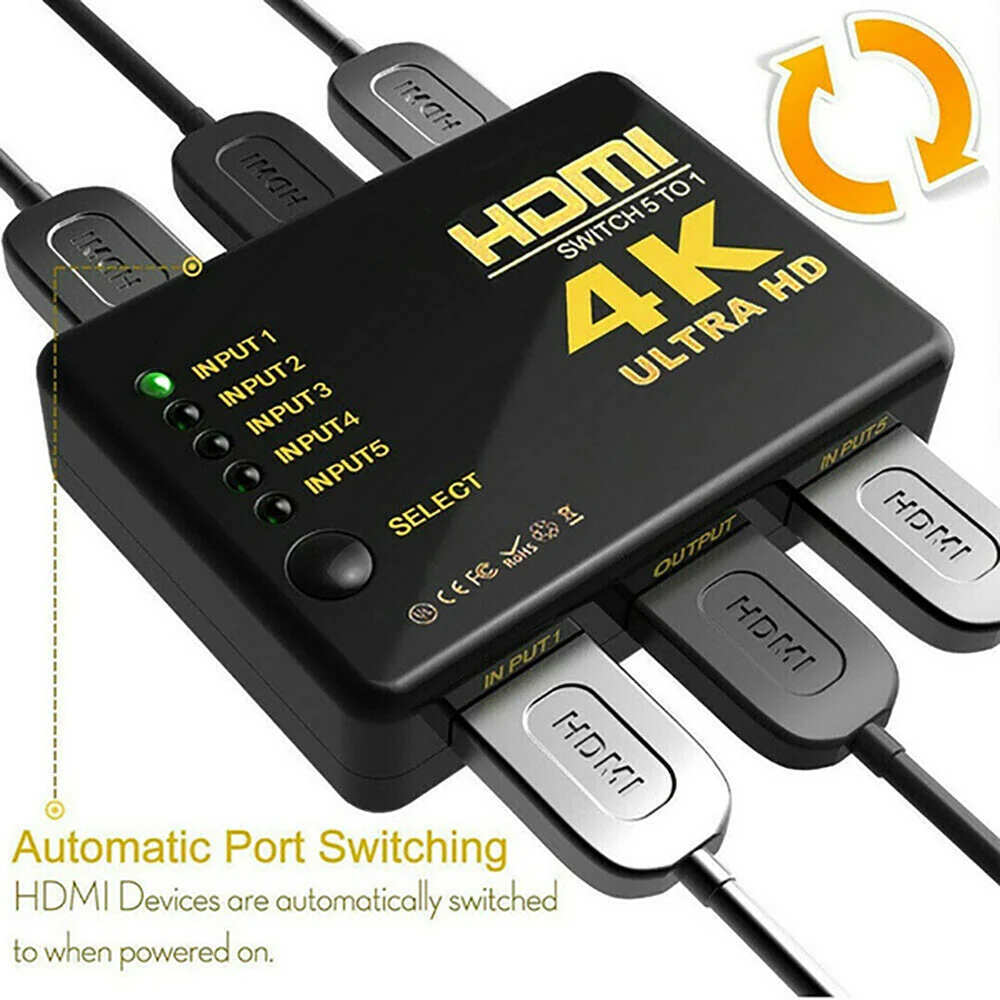 Hdmi Splitter 5in1 4K - Image 3