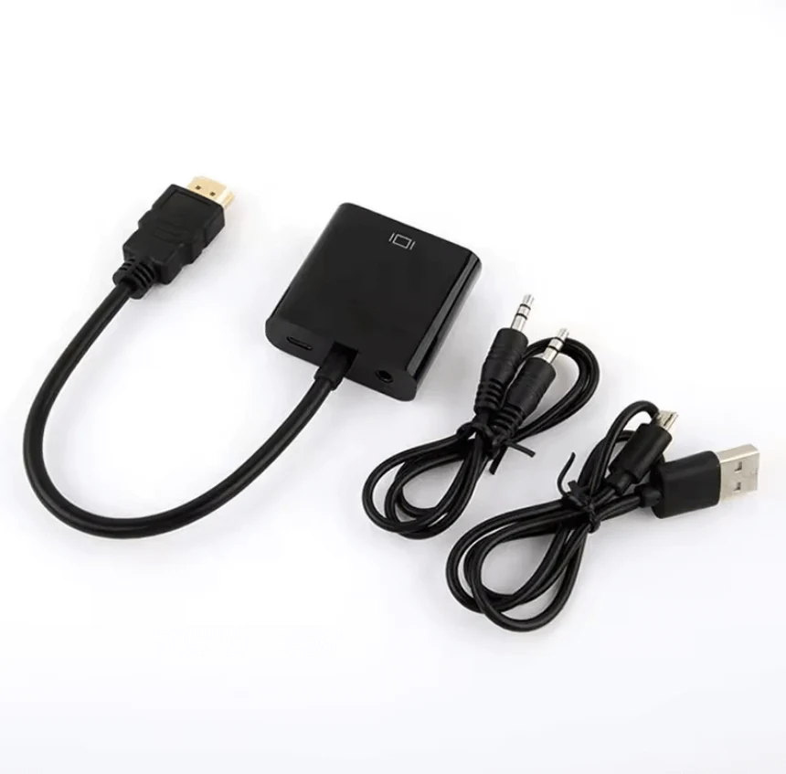 HDMI to VGA Converter Adapter with Audio & USB - Image 3