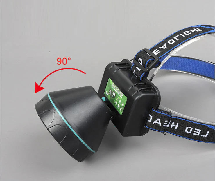 Headlamps Headlight Rechargeable 30W 500meter 15hours White Light - Image 2
