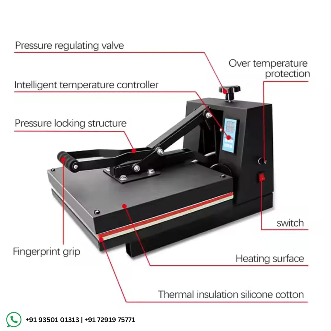 Digital Heat Press Machine Transfer T-Shirt Printer - Image 4
