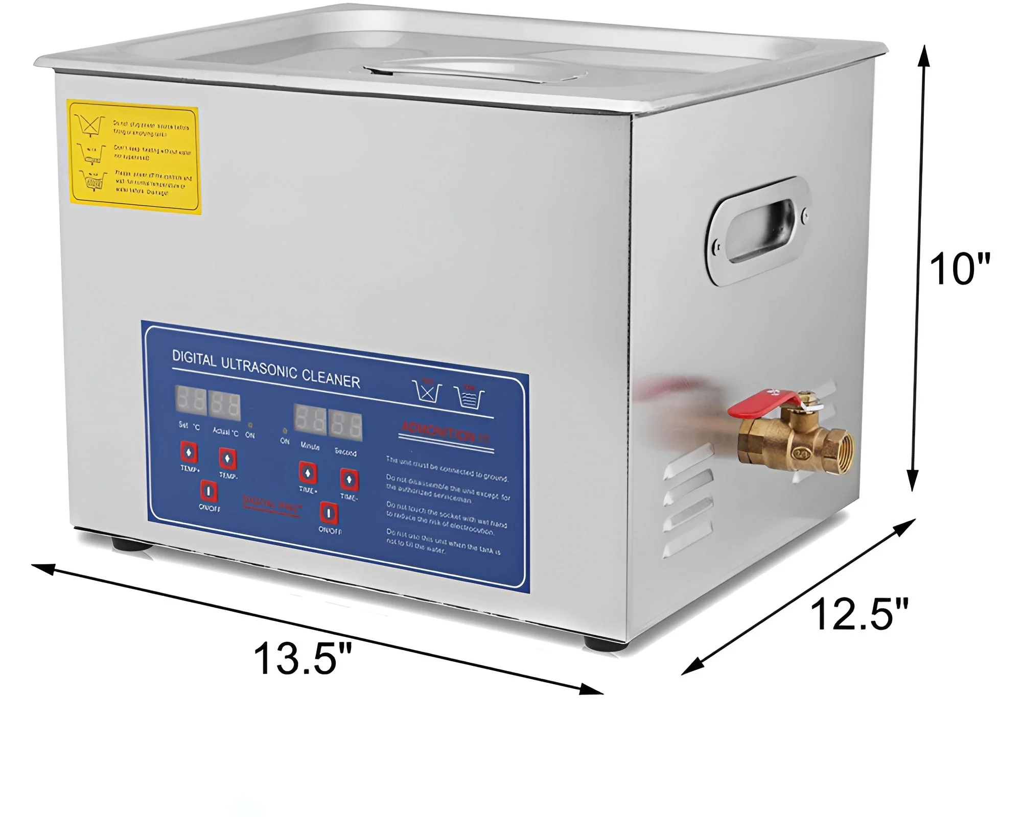 Heated Ultrasonic Cleaner 15L - Image 3