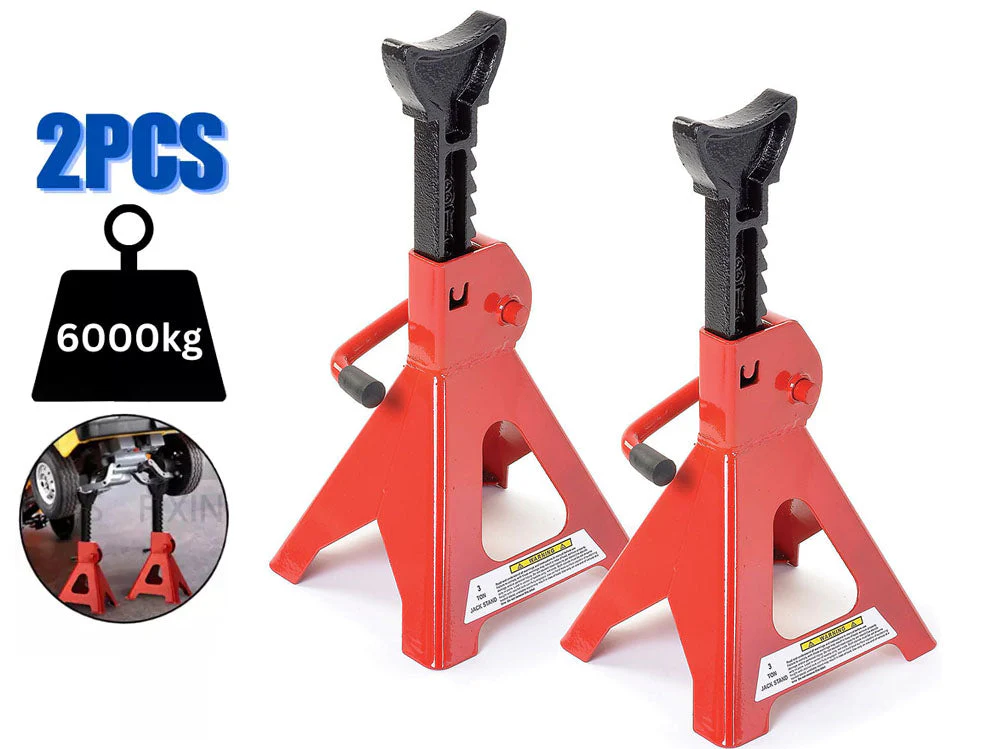 HEAVY DUTY 6 TON AXLE STANDS A PAIR - Image 3
