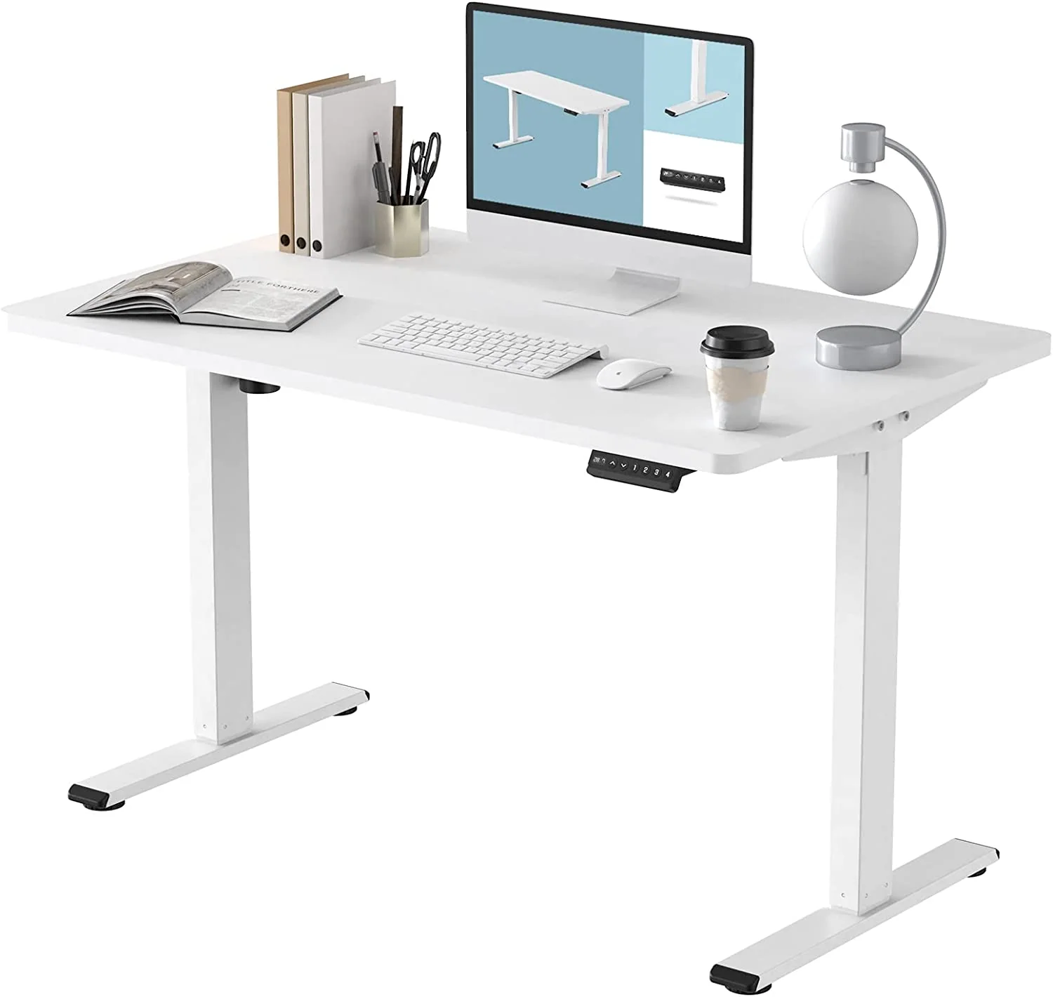 Height Adjustable Desk Table 140CM - Image 2