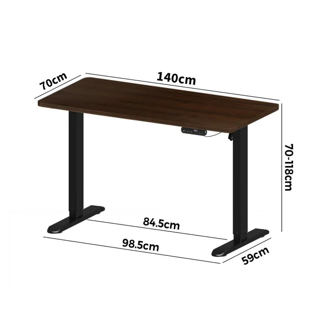 Height Adjustable Desk Table 140CM - Image 6
