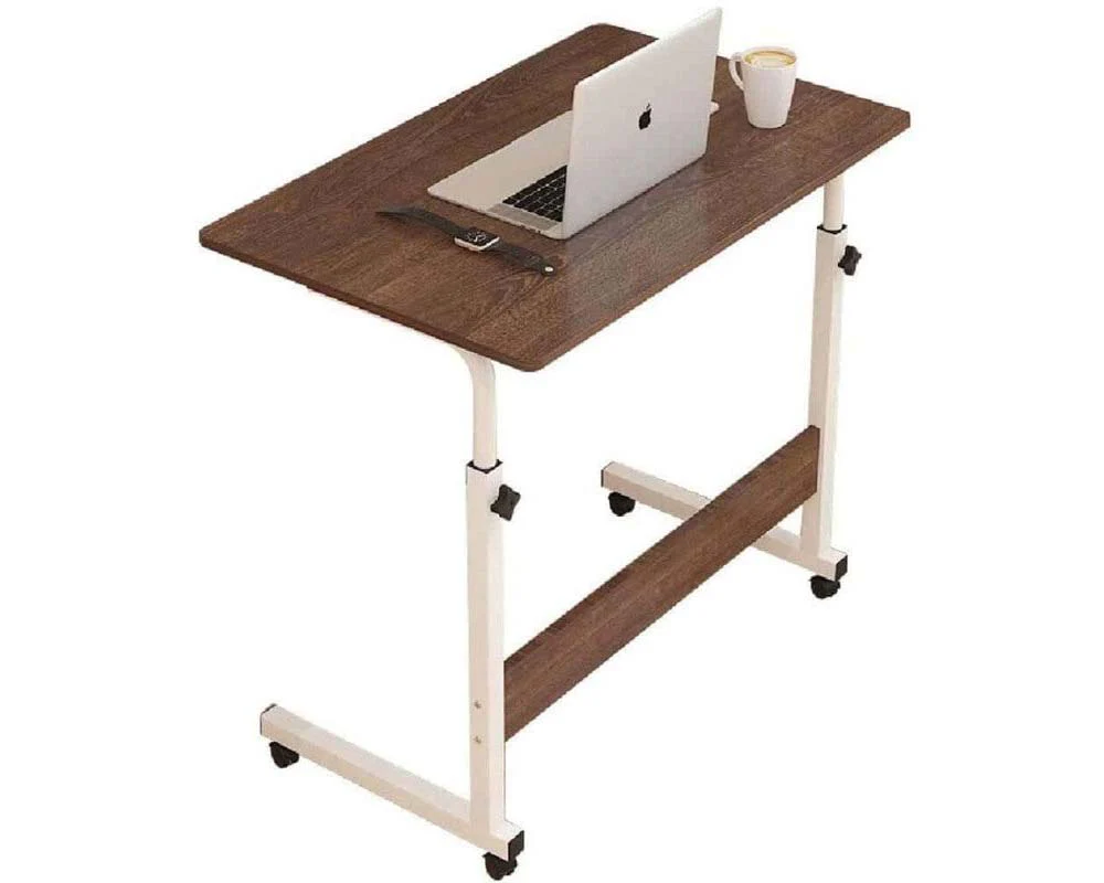 Height Adjustable Laptop Desk Stand Brown - Image 6