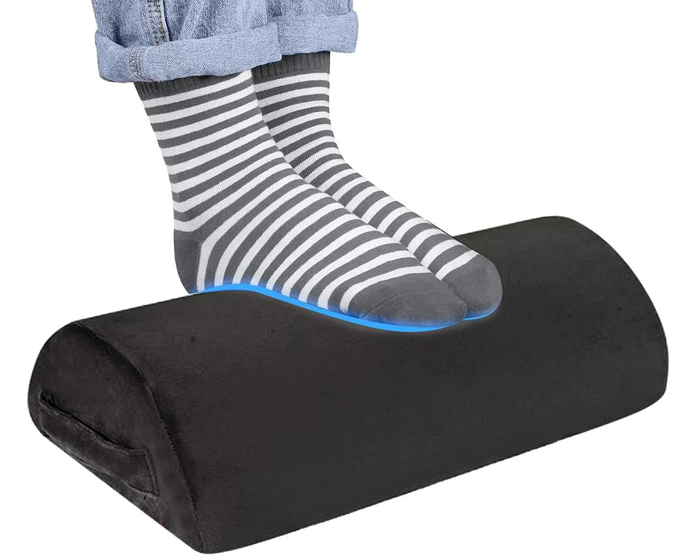 High Density Foam Foot Rest - Black - Image 8