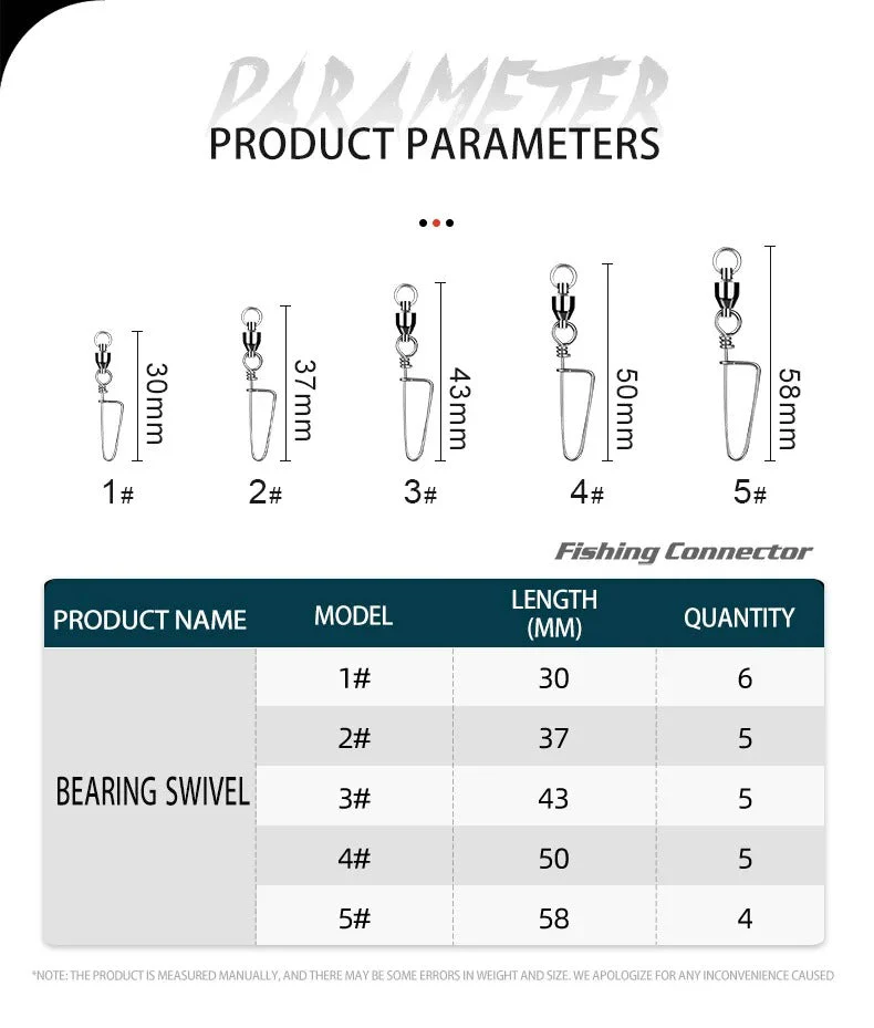 High Strength Snaps Swivel 25pcs - Image 2