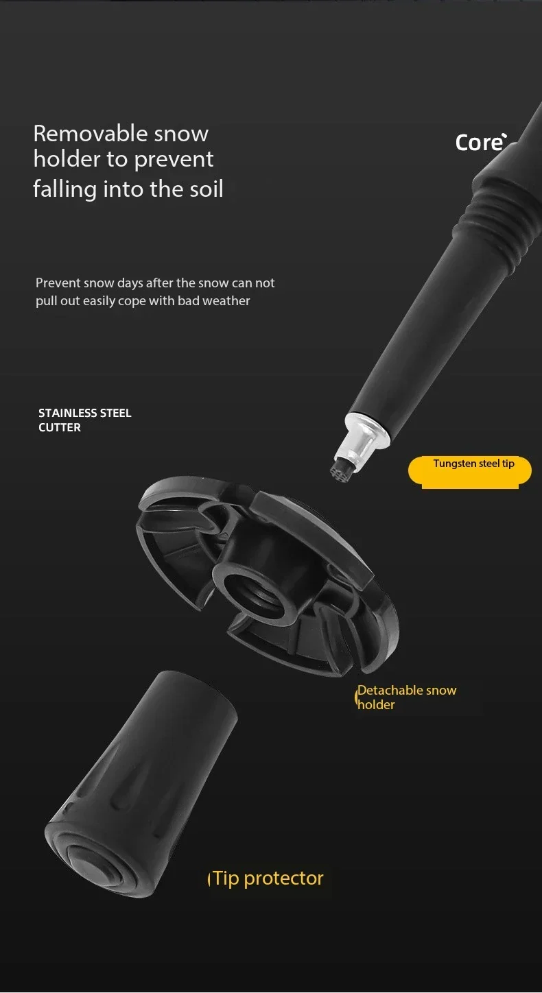 Hiking Poles Foldable 110–135 cm – 7075 Aluminium Trekking Poles - Image 9