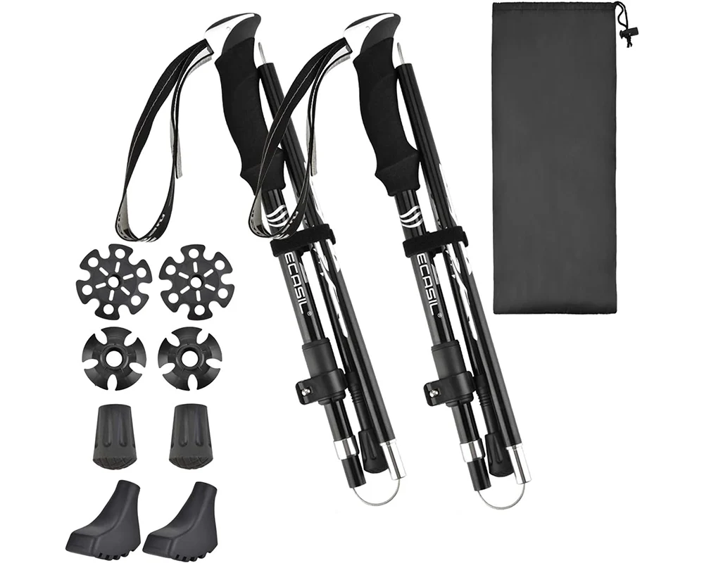 Hiking Trekking Poles Walking Sticks - Image 9