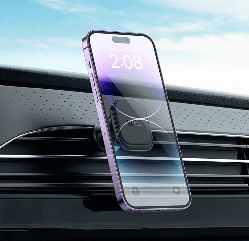 Hoco H29 Magnetic Air Vent Phone Holder | N45 Strong Magnet Mount - Image 6